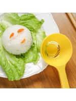 1pc-Rice Spoon,Non-stick DIY Rice Scoop Mold, Rice Ball Spoon, Half Round Rice Porridge Spoon, Kitchen Accessories - details 5