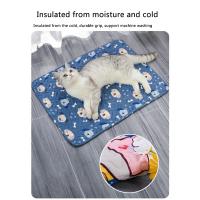 Alfombrilla para Suelo Resistente a la Humedad para Perros y Mascotas Cojín para Sofá de Refrigeración Alfombrilla para Dormir para Gatos Amigable con la Piel Alfombrilla para Cama para Mascotas - details 1