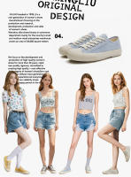 Zapatos de lona con almohadilla de piel de cerdo, zapatos individuales casuales de fondo plano para mujer, zapatos pequeños blancos versátiles - details 3