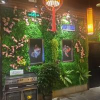 Panel de pared de plantas artificiales DIY, vida eterna, protección UV, alfombra de eucalipto Artificial, duradera y realista - details 2
