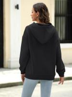 Sudaderas con capucha sueltas para mujer, ropa Haruku de moda coreana, top femenino, - details 17