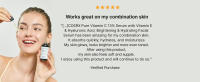 works great on combination skin vitmain e hyaluronic acid facial serum amazing absorbs quickly
