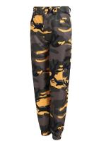 Pantalones de tiro medio para mujer, pantalones Cargo holgados de camuflaje para primavera y otoño, pantalones bombachos cómodos - details 3