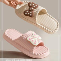 Zapatillas de Sensación de Nubes para Mujeres, Sandalias Antideslizantes de Verano para Interiores con Suela Gruesa para el Baño - details 0
