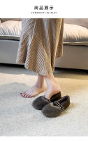 Mary Jane, zapatos esponjosos para mujer en invierno, zapatos de gorro, zapatos de algodón de terciopelo. - details 12
