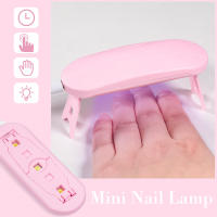 Lámpara UV LED Rosa Blanca Mini Secado Rápido para Gel Herramientas y Equipo de Manicura de Belleza - details 0