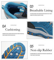 Zapatos de senderismo de alta calidad para mujer, botas impermeables para otoño e invierno, para exteriores, deportivas, senderismo, montaña, escalada, calzado atlético - details 7