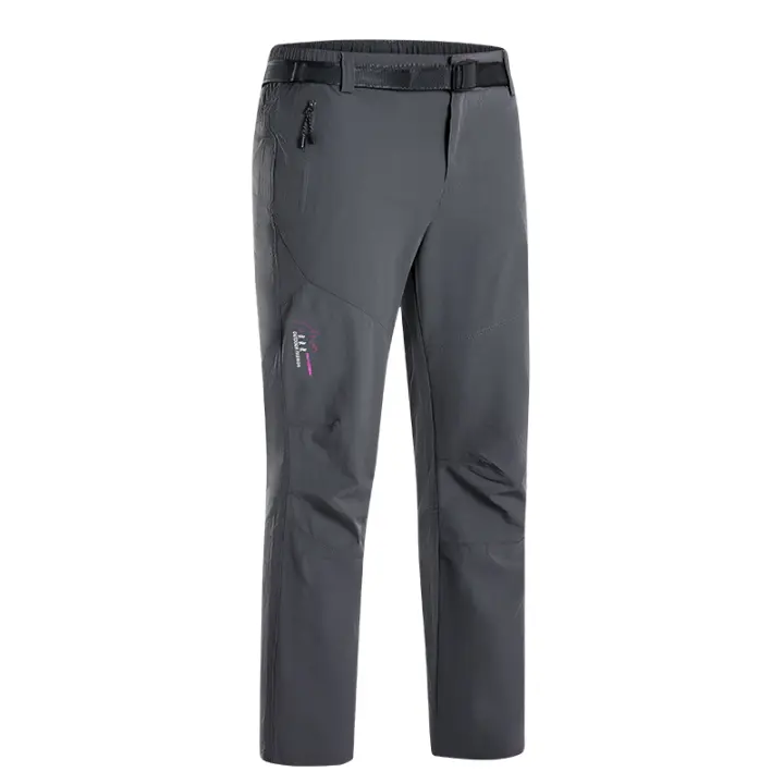 Pantalones de Senderismo LNGXO Ligeros, Secado Rápido, Impermeables para Verano al Aire Libre - 1