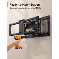 Perlegear TV Pared de Movimiento Completo para televisores de 42 a 90 Pulgadas, Universal TV con Largo Brazo 55.2cm, de Pared para TV soporta hasta 68kg máx. VESA 600x400 mm - details 3