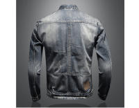 Chaquetas de mezclilla para hombre, ropa de calle Retro, abrigos rompevientos de vaquero, ropa de otoño e invierno - details 2