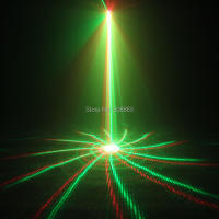 ESHINY Remote MINI R&G Laser 32 Patterns Projector DJ Dance Disco Bar Family Party Xmas Stage Lighting Effect Light Show N7T165 - details 12