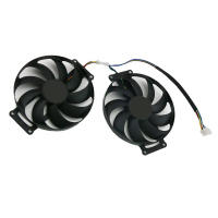 Ventilador de refrigeración FDC10H12S9-C RTX 2060 SUPER 2070, Ti GTX1660, para tarjeta gráfica GTX 1660 1660Ti DUAL OC RTX2060, 1 par - details 1