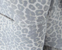 YENKYE-Vestido corto de verano con estampado de leopardo para mujer, minivestido Vintage de manga abombada con lazo y escote en V, 2025 - details 7