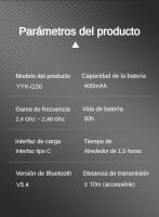 Auriculares Inalámbricos Bluetooth TWS 2024 con Pantalla Táctil LED Inteligente, Auriculares In Ear con Cancelación Activa de Ruido, Bajos Potentes, 80H de Vida de Batería, Bluetooth 5.4, Micrófono HD, Compatibles con iPhone, Samsung, Xiaomi y Huawei - details 14