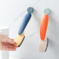 Cepillo de limpieza multiusos para el hogar, cepillo de cerdas suaves duradero con mango largo, cepillo para fregar zapatos, cocina y baño - details 7