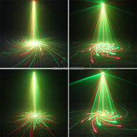 ESHINY Remote MINI R&G Laser 32 Patterns Projector DJ Dance Disco Bar Family Party Xmas Stage Lighting Effect Light Show N7T165 - details 13