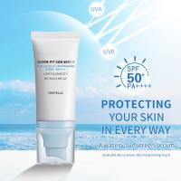 Protector solar SPF 50 Centella Asiatica Protector solar refrescante no pegajoso 50 ml Esencia de protector solar para el cuidado de la piel sensible, seca y grasa - details 7