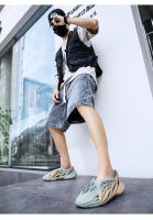Padre-hijo zapatos camuflaje agujero zapatos primavera y verano nueva pareja zapatos de playa bolsa cabeza hueco casual sandalias hombres - details 37