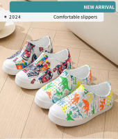Agujero de los niños zapatos transpirables antideslizantes de los hombres y las mujeres casual playa versión impresa al aire libre hueco sandalias - details 2