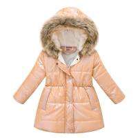 Manténgase abrigado y parece con estilo: chaqueta térmica con capucha para niña con acolchado alternativo de plumón para invierno - details 41