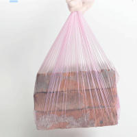 Bolsa de basura desechable de varios colores para cocina, contenedor de plástico grueso con forro para proteger la privacidad, 300 piezas - details 3