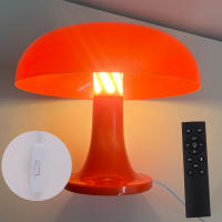 Lámpara de noche de hongo lámpara de mesa nórdica creativa moderna minimalista diseño estudio dormitorio sala de estar decoración - details 5