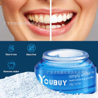 Polvo blanqueador para dientes para eliminar manchas y aclarar el polvo blanqueador, limpiador y cepillador para eliminar el color amarillento y mantener la boca fresca. - details 0