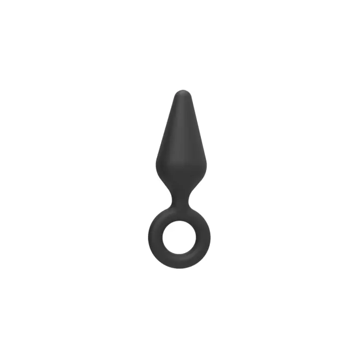 Tapón Anal de silicona para principiantes, masajeador de próstata negro impermeable, Juguetes sexuales anales para mujeres, masaje Anal para adultos - 1
