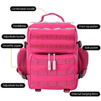 Bolsa de deportes al aire libre para acampar de 9L, mochila para senderismo, trekking, escalada y montañismo para gimnasio y fitness - details 2