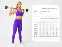 SHINBENE-Sujetador deportivo con tirantes para mujer, sostén deportivo con escote en V, espalda cruzada, acolchado, entrenamiento, Yoga - details 6