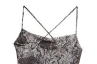 Falda larga plisada MIDI con tirantes estampado animal para mujer, primavera y verano, nuevos productos, vestido adelgazante - details 12