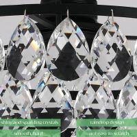 Lámpara De Techo De Cristal Pequeña, Moderna Lámpara De Techo De Cristal Para Pasillo, Accesorios De Iluminación De Techo, Lámpara De Montaje Empotrado Para Dormitorio, Salón (Plata) - details 11