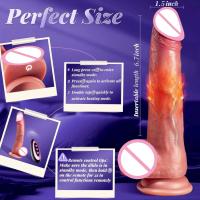 Consoladores vibradores Leten realistas para pene, consolador de empuje, vibrador para mujeres, vibradores con Control remoto, juguete sexual Anal con ventosa - details 6