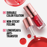 Tint de Labios Líquido O.TWO.O Lápiz de Labios de Duración Larga, Ligero, Antiestick, Hidratante - details 4
