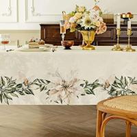 Mantel estampado para cocina, comedor, decoración de mesa, lavable, picnic al aire libre, fiesta, boda, primavera y verano - details 4