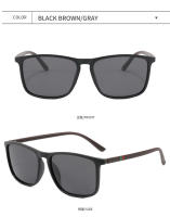 Gafas de sol polarizadas para hombres y mujeres Verano Vacaciones futuristas Pesca Conducción clásicos vintage gafas protección UV - details 12