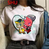 Camiseta Harajuku de Animal Crossing New Horizons Kawaii con Diseño de Dibujos Animados Divertido y Ligero para el Verano Top de Moda Casual - details 17