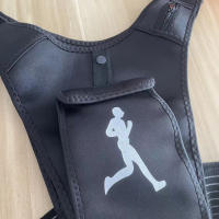 Chaleco deportivo para teléfono, bolsa de pecho ligera para correr, malla transpirable, 1 piezas - details 1