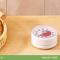 Temporizador Visual multifuncional de 60 minutos, sin necesidad de batería, temporizador mecánico magnético, cuenta atrás Ultra silenciosa, temporizador de cocina para hornear - details 3
