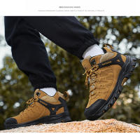 Botas de senderismo al aire libre para hombre, botas de Trekking duraderas antideslizantes para escalada de montaña, botas tácticas militares de alta calidad - details 14