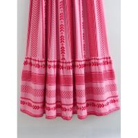 BUNO-vestido Midi bohemio para Mujer, vestido de vacaciones con encanto de empalme, vestido de tirantes Vintage de punto, Vestidos de Mujer para Mujer - details 6
