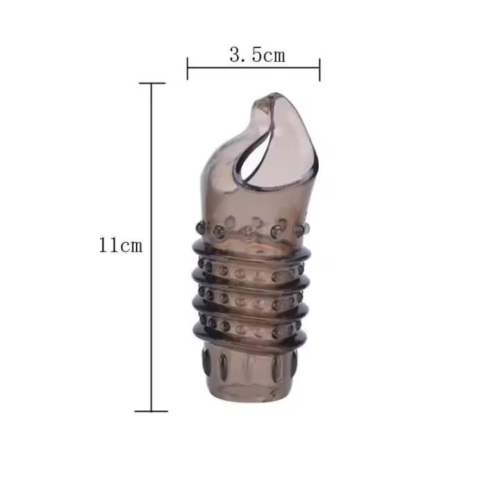 Empaque privado Anillos sexys para hombres Funda reutilizable para testículos Retraso de la eyaculación Erección más fuerte Estimulación Juguetes sexuales para parejas masculinas adultas - 1