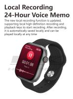 Nuevo Reloj inteligente HK9 Pro Plus Amoled para hombres y mujeres 2GB ROM Alta frecuencia de actualización ChatGPT Ai Face Reloj Deportivo de Música Local - details 2