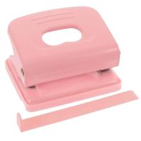 Grapadora de oro rosa, herramienta de papel, carpeta de álbum de recortes, Mini agujero, accesorio ajustable de plástico para oficina, repujado para estudiantes - details 7