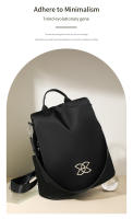 Mochila de viaje avanzada para mujer, morral ligero de tela de nailon grueso, antirrobo, a la moda, novedad de 2024 - details 0