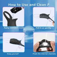 Leten Funda Vibratoria Juguetes para Adultos para Hombres Anillo Vibrador Estimulación del Punto G Juguete Sexual para Parejas Masculinas - details 2