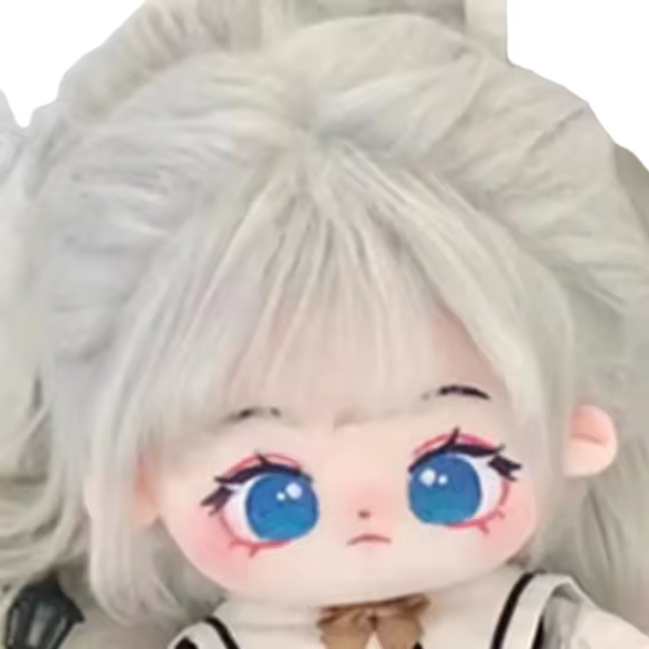 Muñeca De Algodón Genuina Kawaii De 20 Cm Muñeca De Peluche De Moda Princesa Regalo Para Colección Juguete Para Todas Las Edades - 1