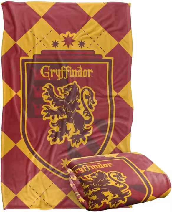 Manta Suave de Tela Gryffindor de Harry Potter Alta Calidez de Franela para Uso Todas las Temporadas Ideal para Sofá y Cama - 1