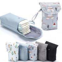 Bolsas de almacenamiento de pañales para bebés, paquete portátil de viaje, impermeable, para mamá - details 0