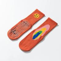 Calcetines de Yoga y Pilates con patrón de grafiti personalizado para mujer, calcetines deportivos antideslizantes, calcetines de moda que combinan con todo, calcetines de tendencia - details 14